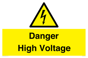 Danger High Voltage